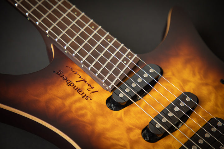 Boden Standard 6 Tremolo QM Bengal Burst (C2005160)
