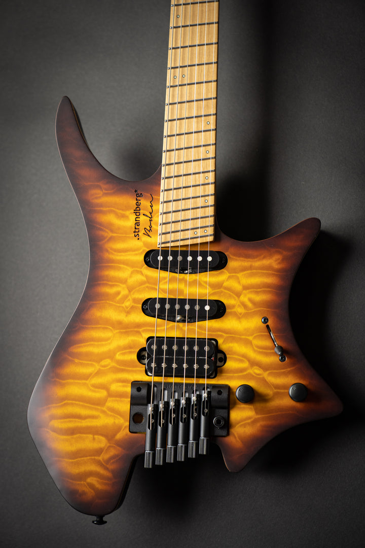 Boden Standard 6 Tremolo QM Bengal Burst (C2111947)