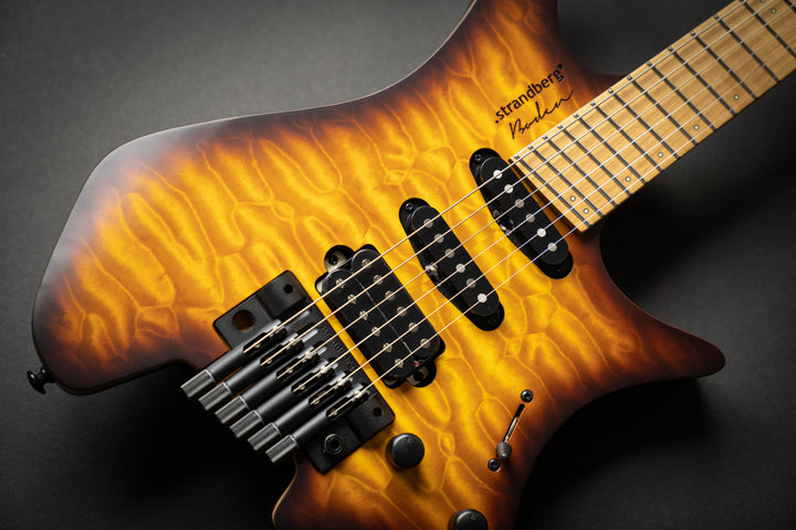 Boden Standard 6 Tremolo QM Bengal Burst (C2111947)