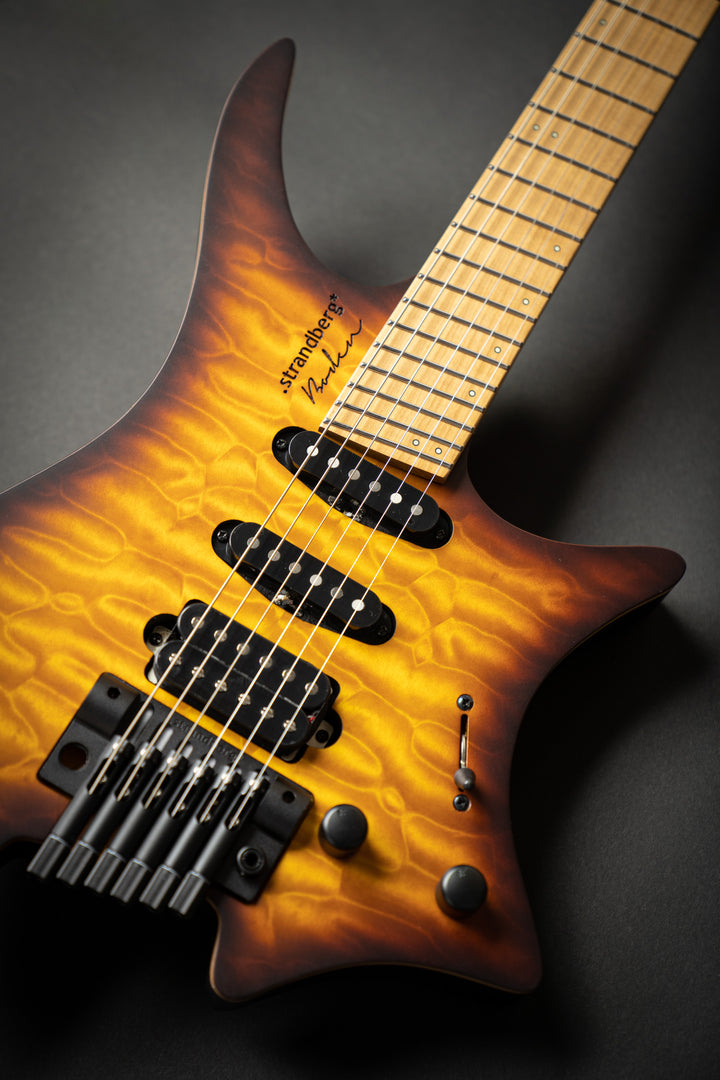 Boden Standard 6 Tremolo QM Bengal Burst (C2111947)
