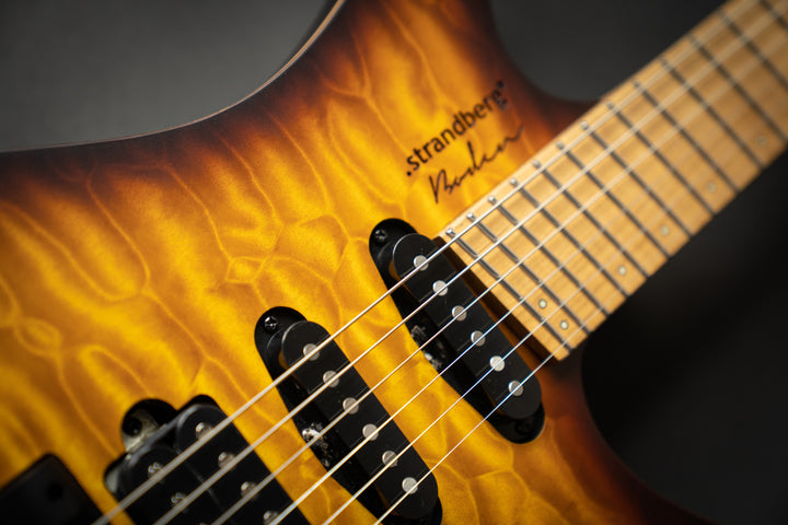 Boden Standard 6 Tremolo QM Bengal Burst (C2111947)