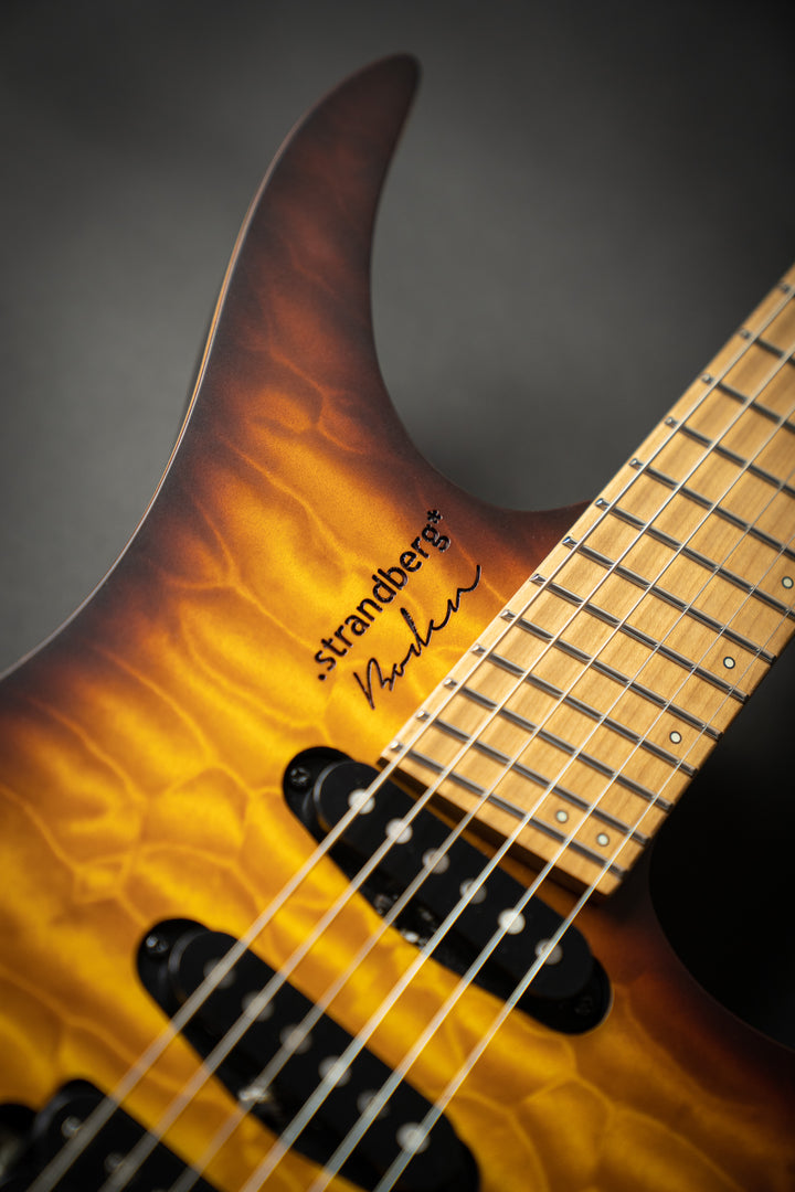 Boden Standard 6 Tremolo QM Bengal Burst (C2111947)