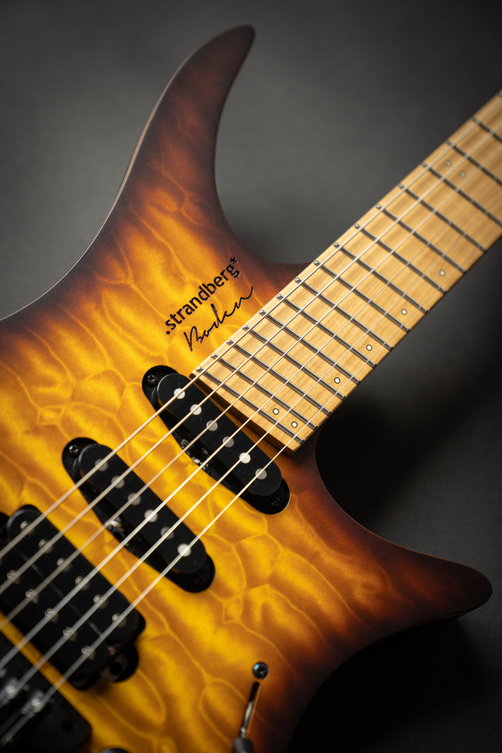 Boden Standard 6 Tremolo QM Bengal Burst (C2111947)