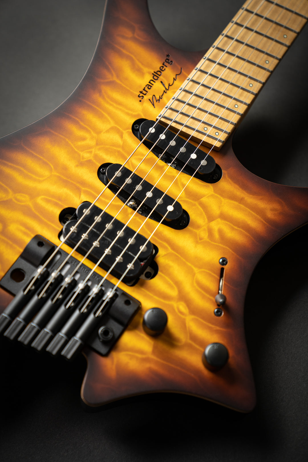 Boden Standard 6 Tremolo QM Bengal Burst (C2111947)