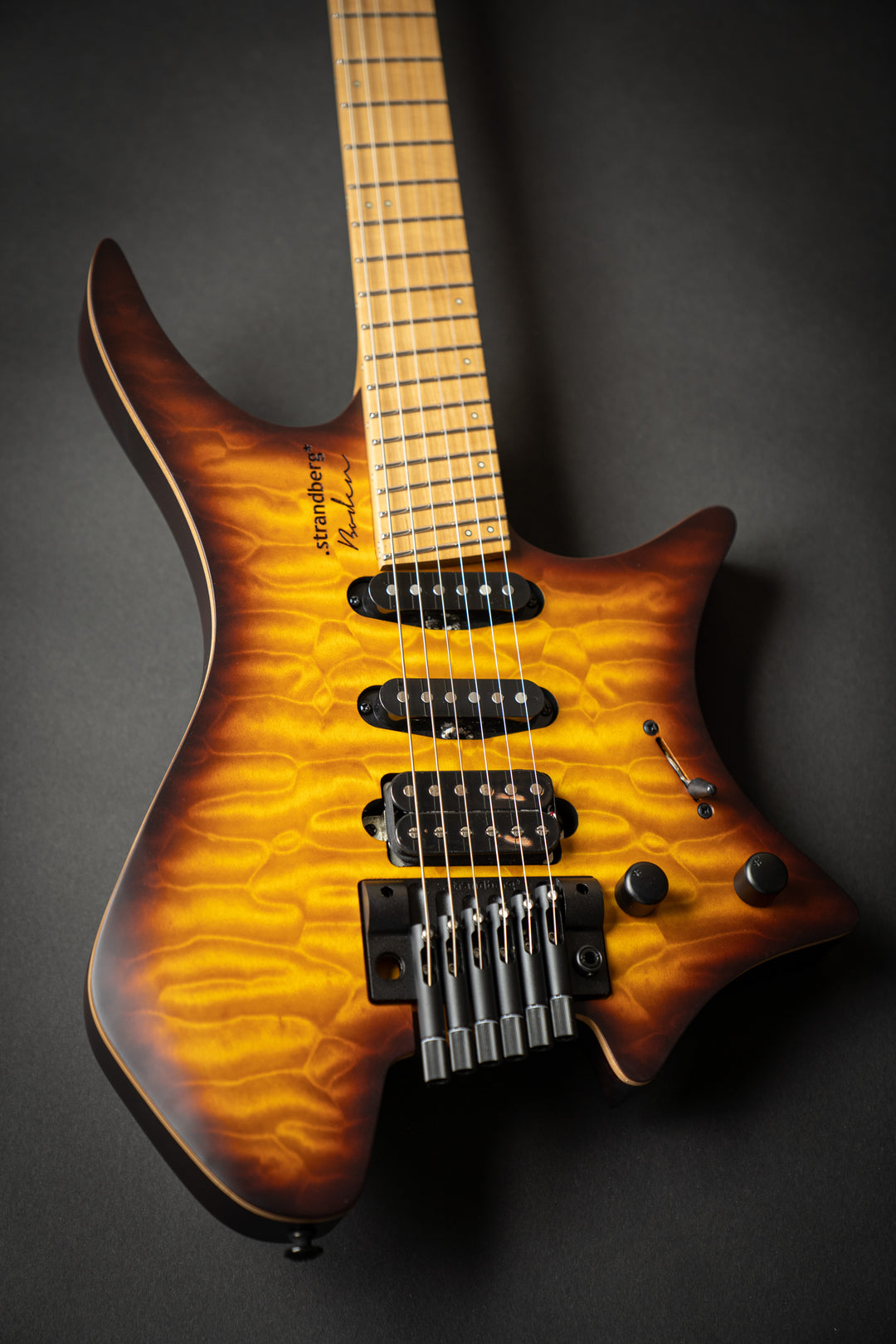 Boden Standard 6 Tremolo QM Bengal Burst (C2111947)