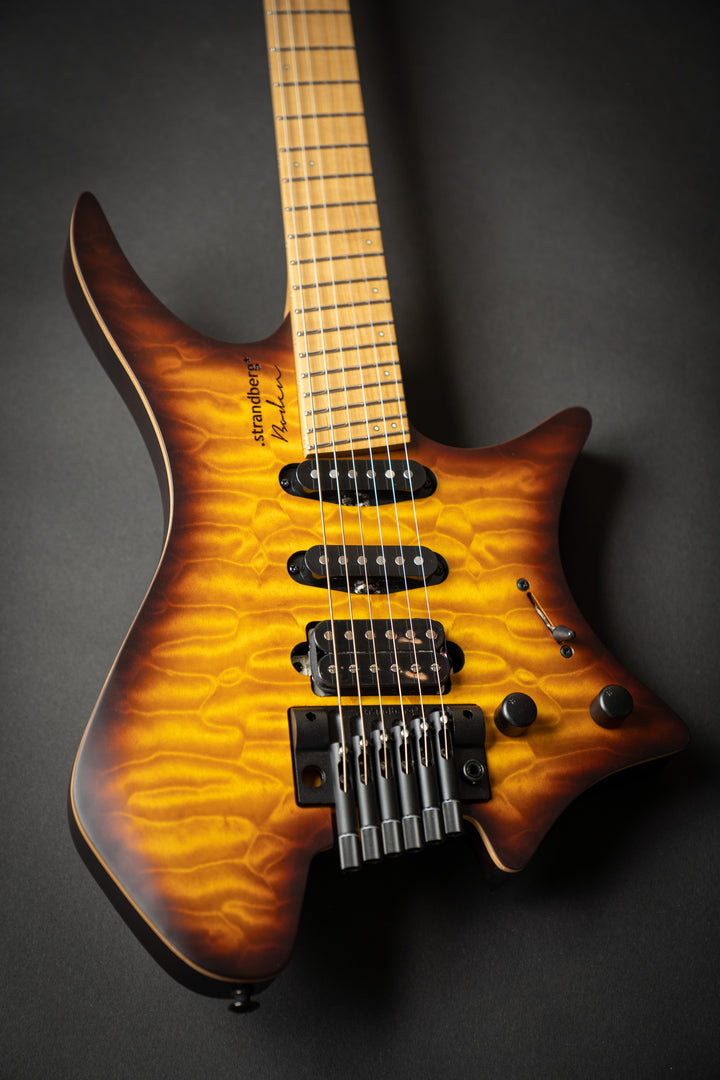 Boden Standard 6 Tremolo QM Bengal Burst (C2111947)