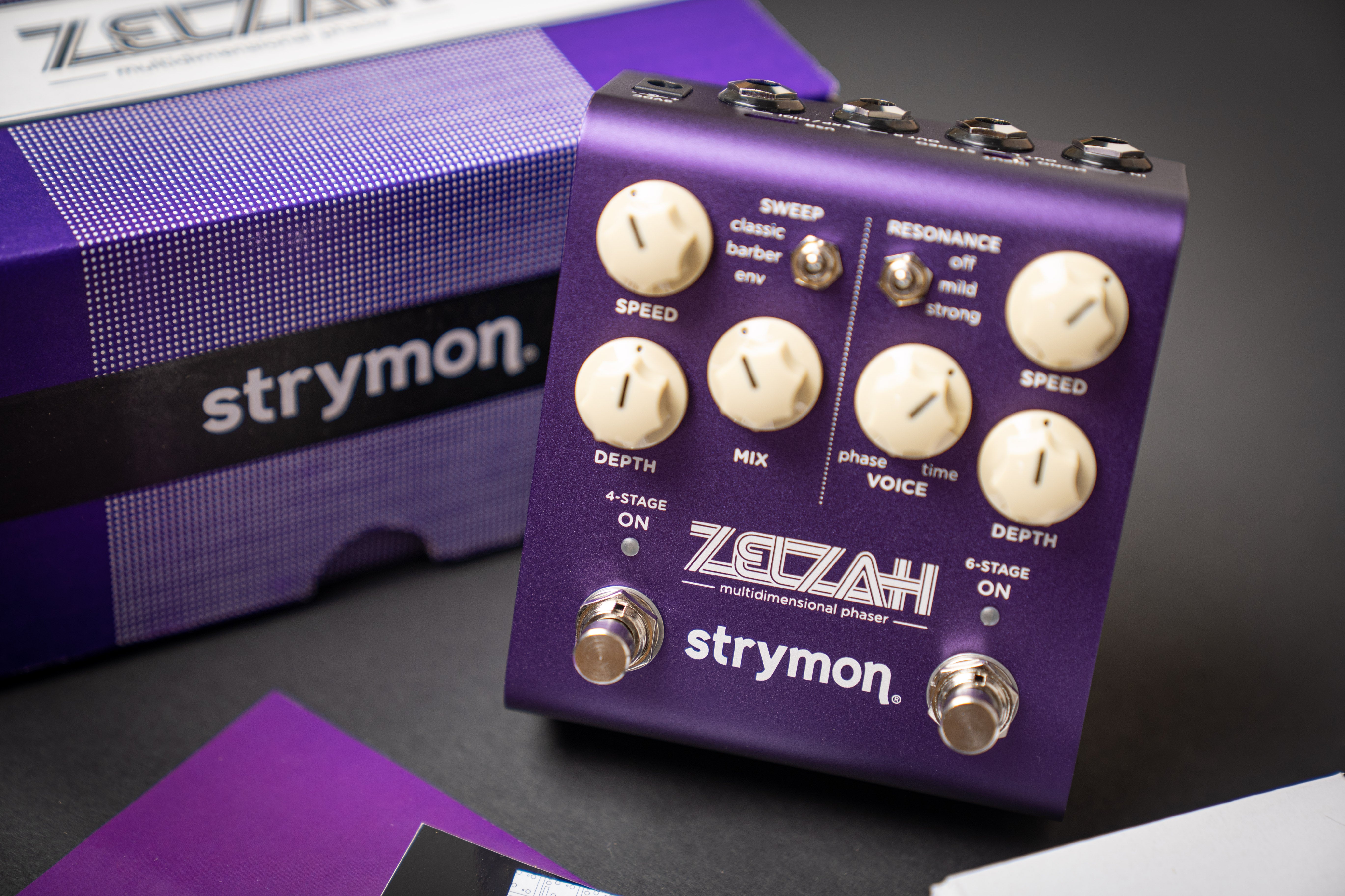 ギター strymon ZELZAH Strymon Zelzah Multidimensional Phaser Pedal - Janzen