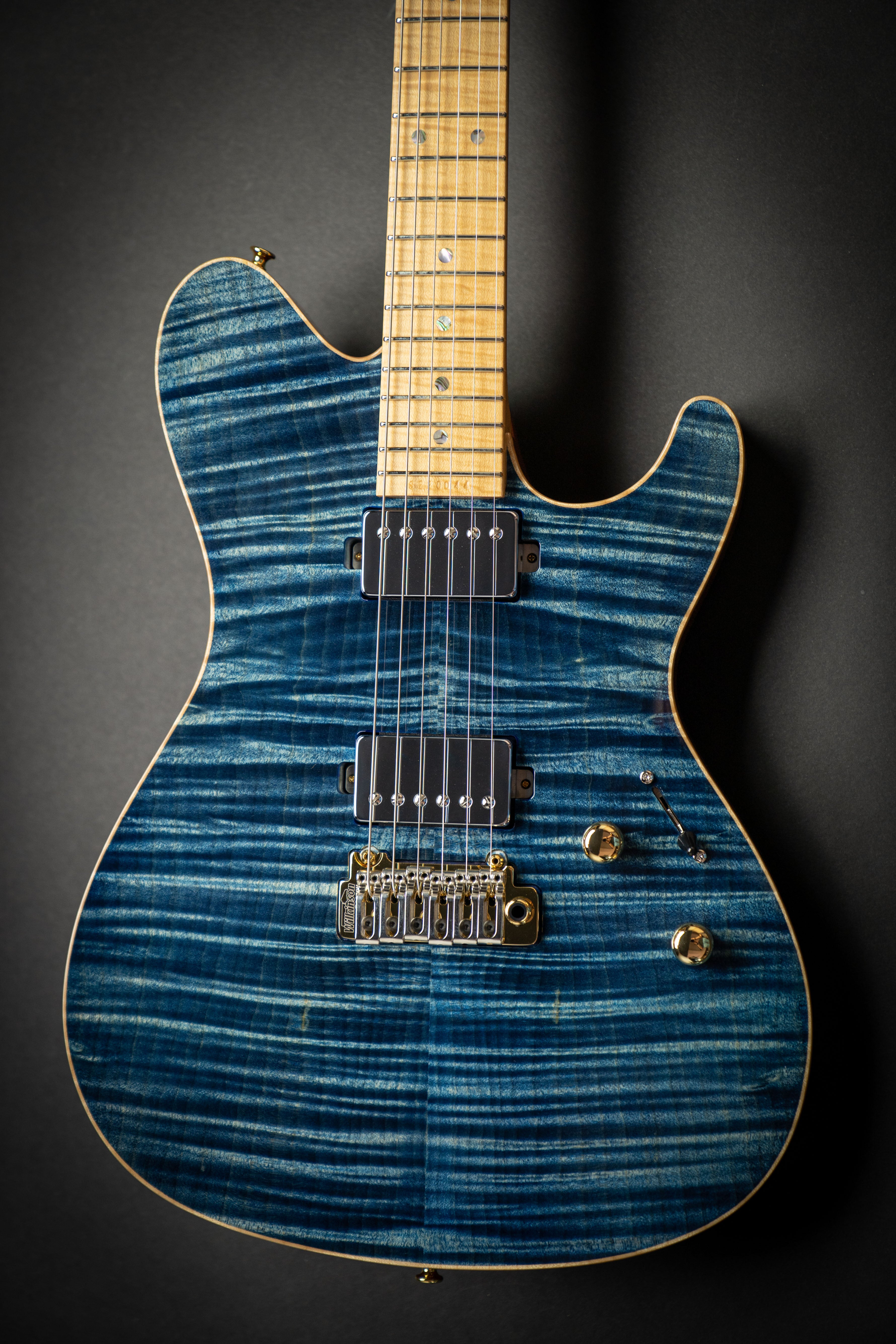 Sugi DS496 FM-FM-MH Marine Blue (S220044) – Guitars Rebellion