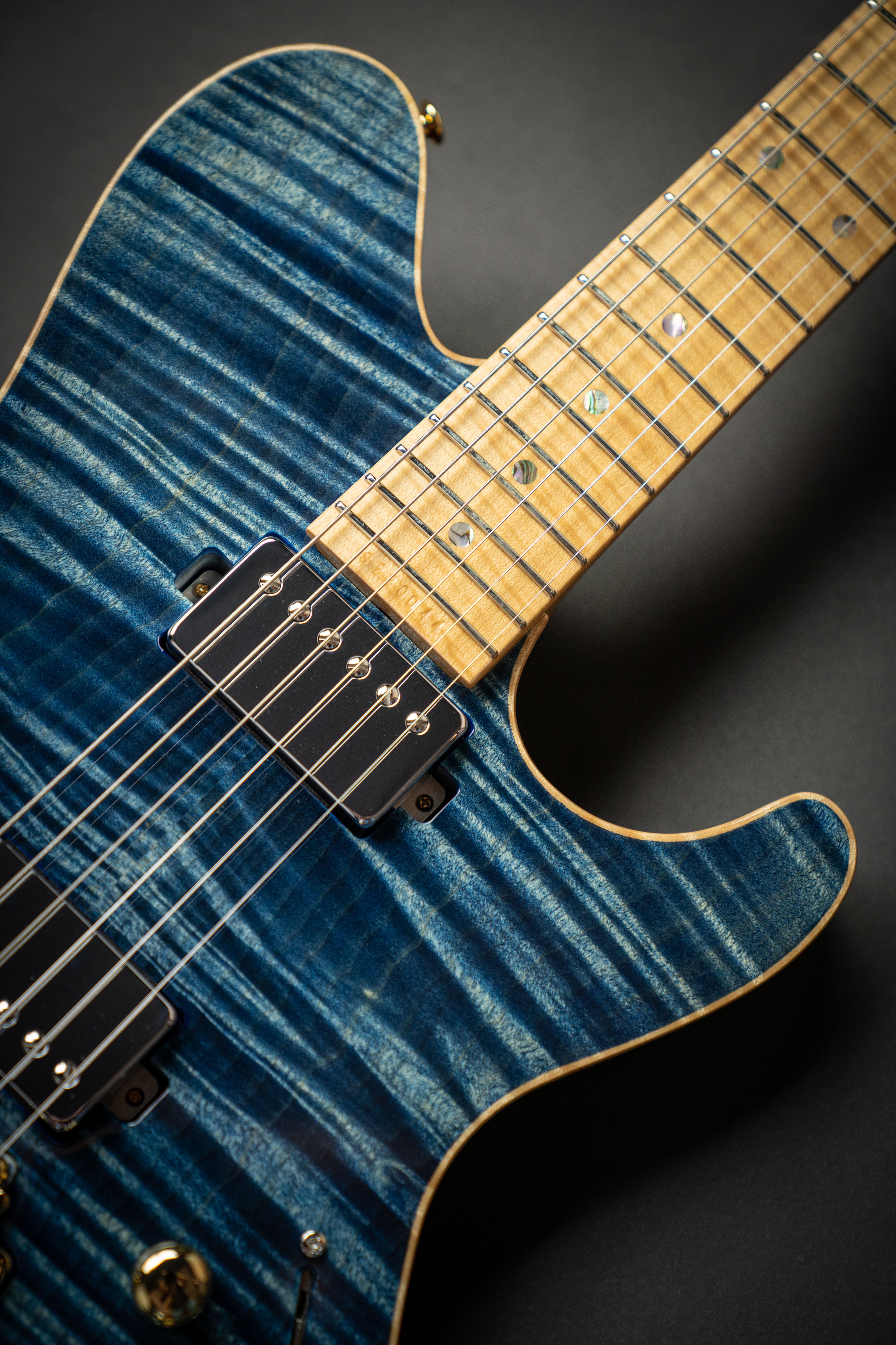 Sugi DS496 FM-FM-MH Marine Blue (S220044) – Guitars Rebellion