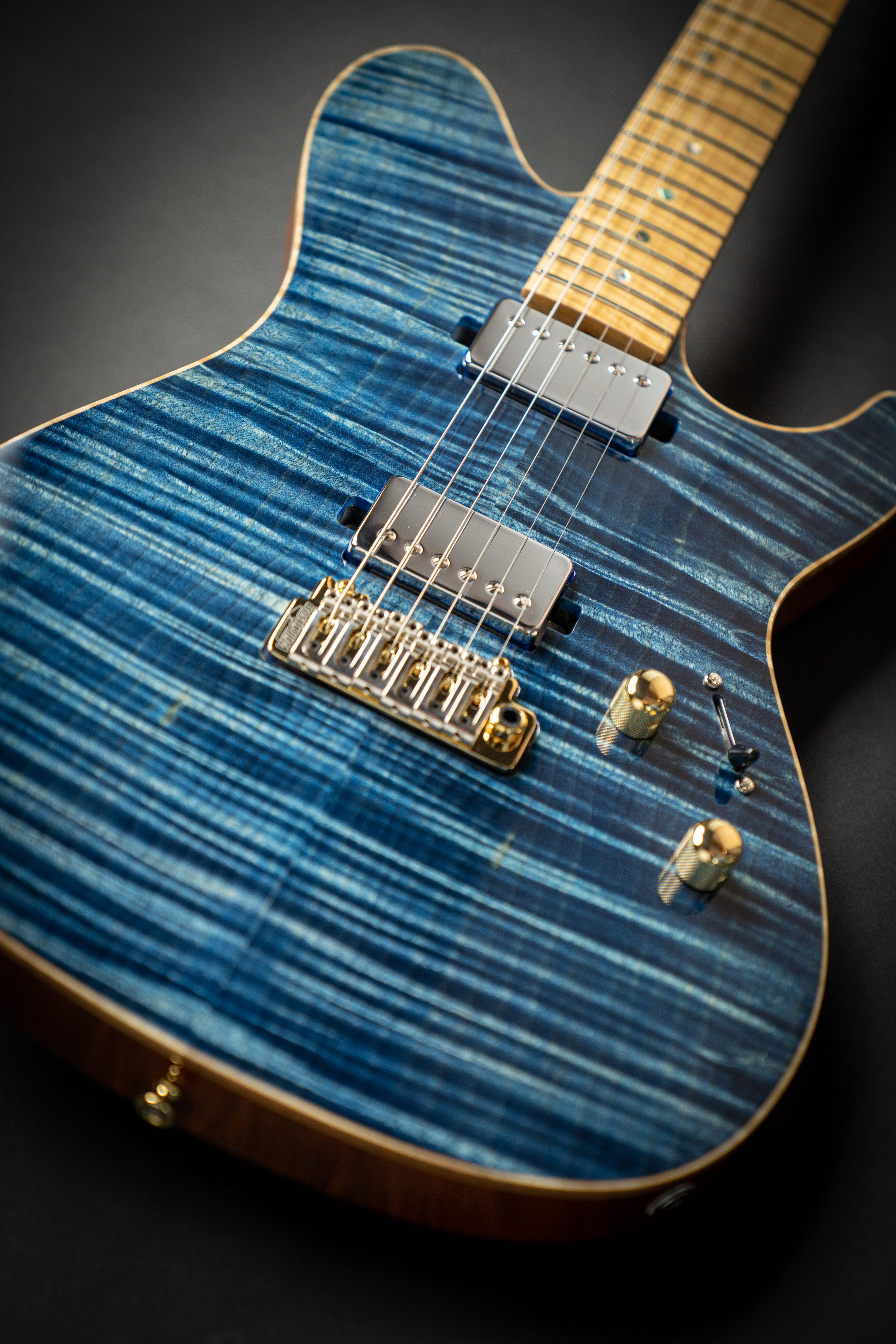 Sugi DS496 FM-FM-MH Marine Blue (S220044) – Guitars Rebellion