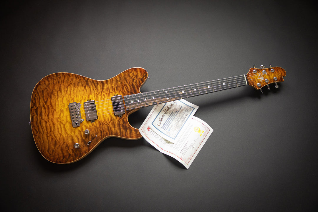 DS496 RPE QM Tobacco Burst (S210056)