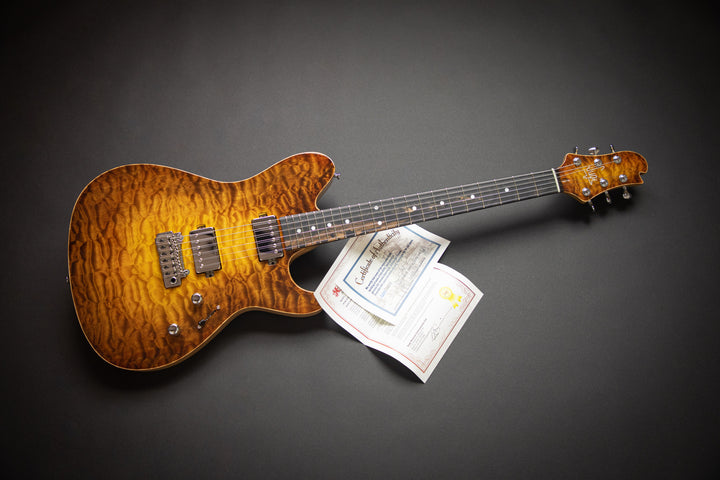 DS496 RPE QM Tobacco Burst (S210056)