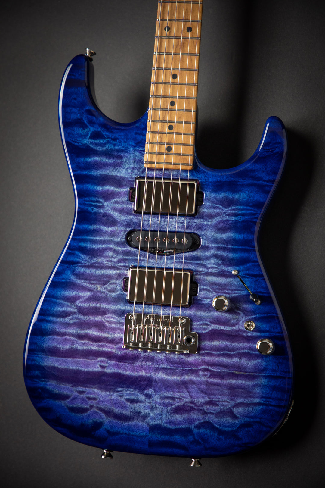 Drop Top Abalone to Deep Ocean Blue Burst (110520A)