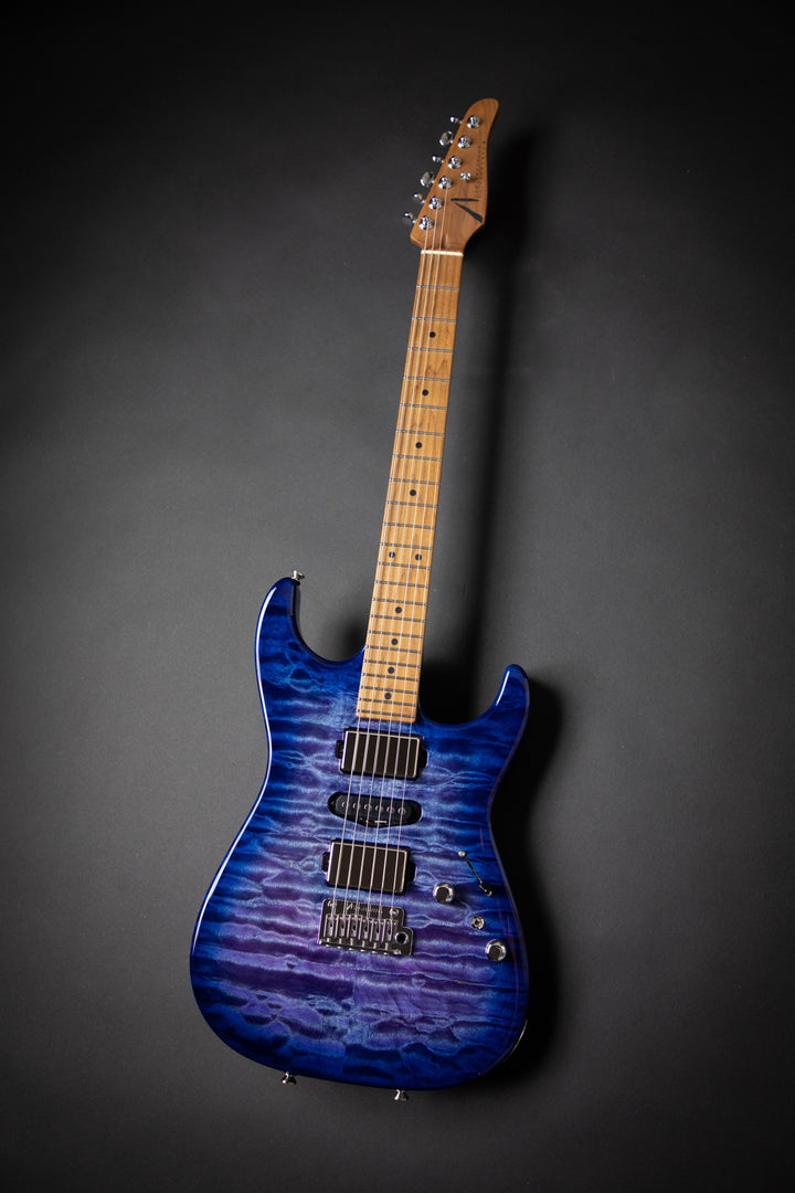 Drop Top Abalone to Deep Ocean Blue Burst (110520A)