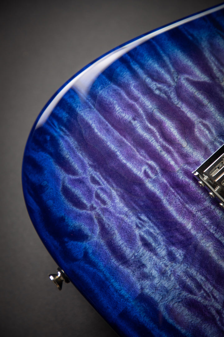 Drop Top Abalone to Deep Ocean Blue Burst (110520A)