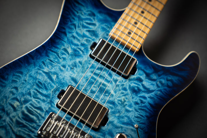 Drop Top Arctic Blue Burst (061722N)