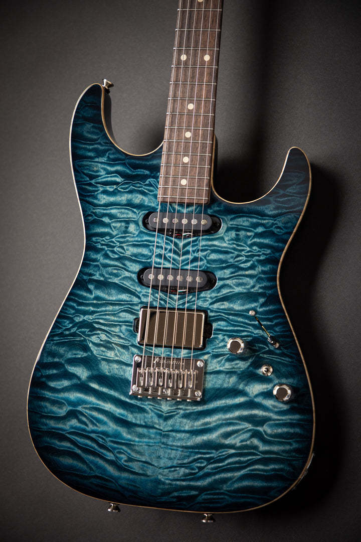 Drop Top Arctic Blue Burst (071320N)