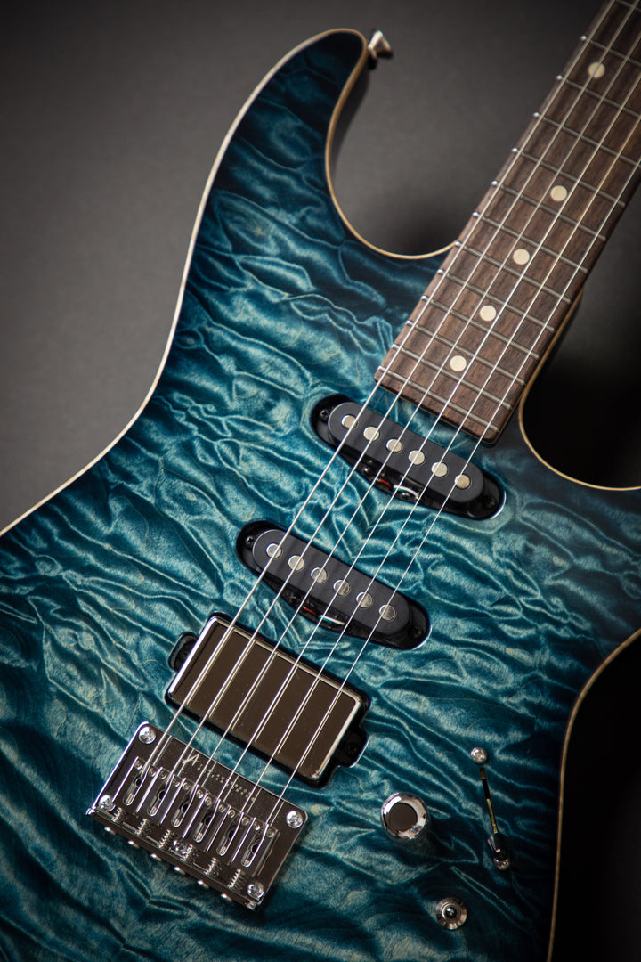 Drop Top Arctic Blue Burst (071320N)