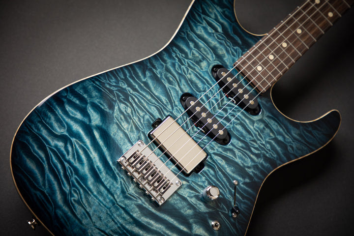 Drop Top Arctic Blue Burst (071320N)