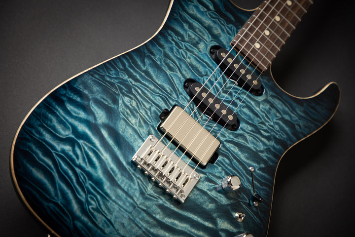 Drop Top Arctic Blue Burst (071320N)