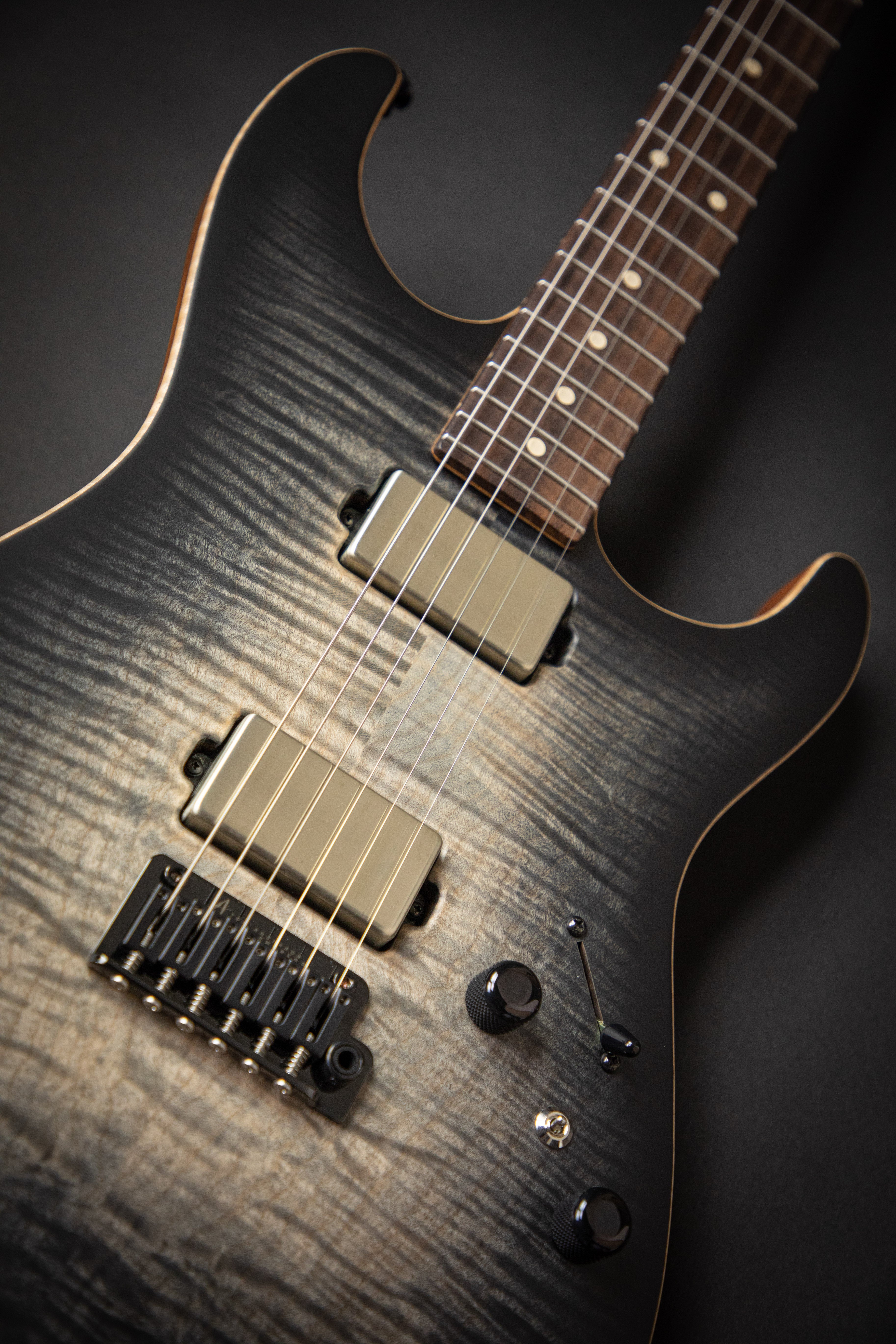 Tom Anderson Drop Top Satin Super Natural Black Burst (080320P