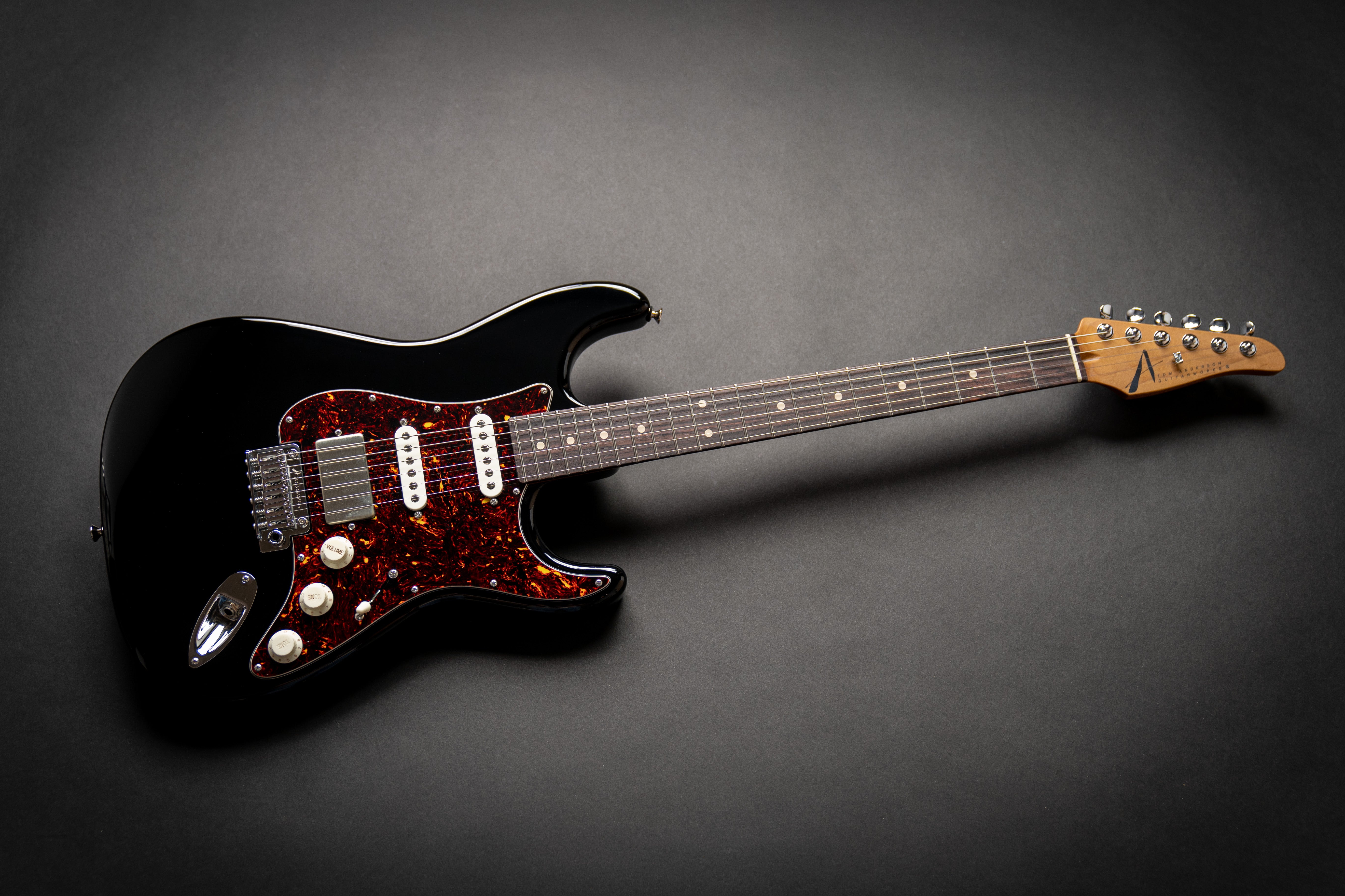 Tom Anderson Icon Classic Black Tortoise (022422A) – Guitars Rebellion