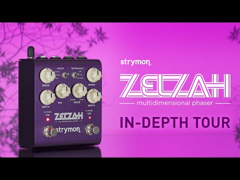 strymon ZELZAH マルチディメンショナルフェイザー Strymon Zelzah Multidimensional Phaser Pedal – Kraft Music