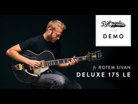D'Angelico Deluxe 175 LE Matte Charcoal (W2003252) – Guitars Rebellion