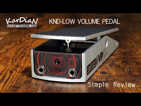 KarDiaN Volume Pedal KND-LOW – Guitars Rebellion